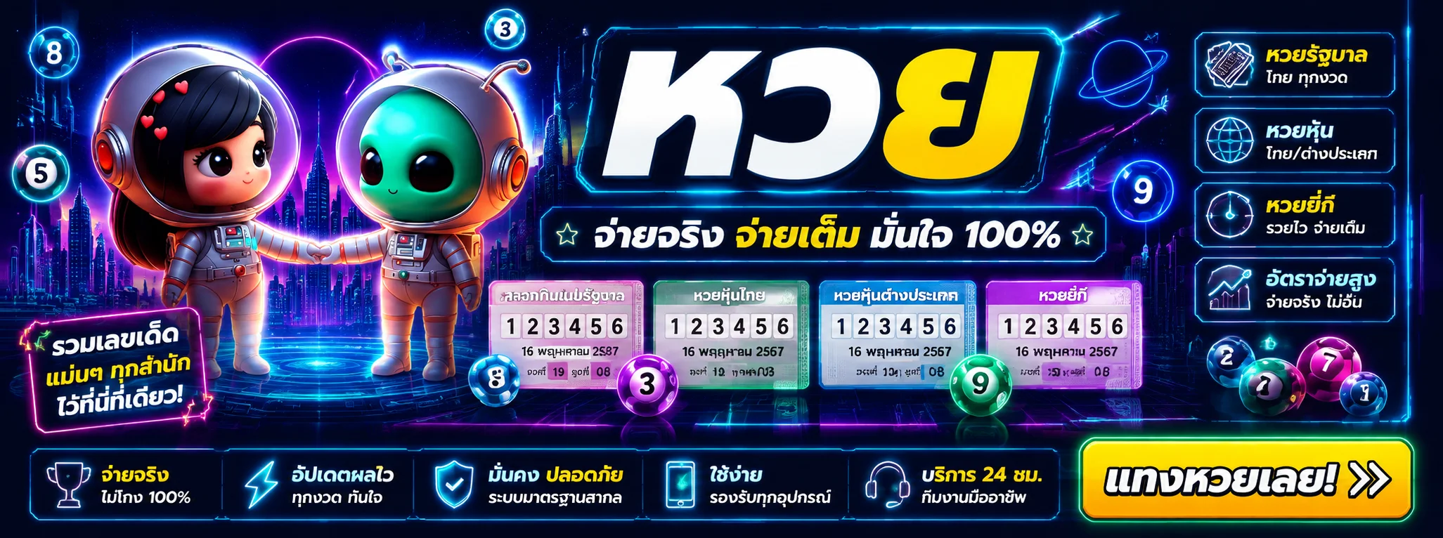 หน้าซื้อหวยออนไลน์และตรวจผลหวยสดบน ZTARLOT